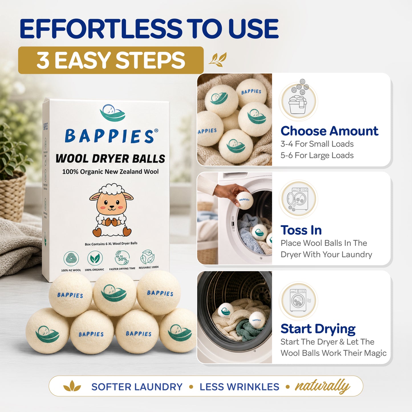 Wool Dryer Balls