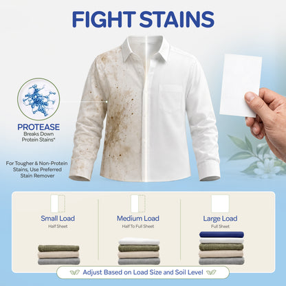 Laundry Detergent Sheets