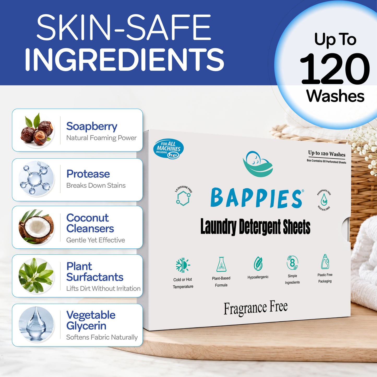 Laundry Detergent Sheets