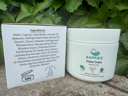 Bappies diaper cream
