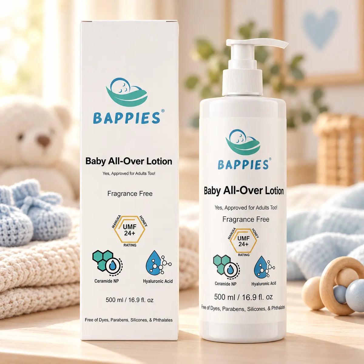 Bappies Baby All-Over Lotion